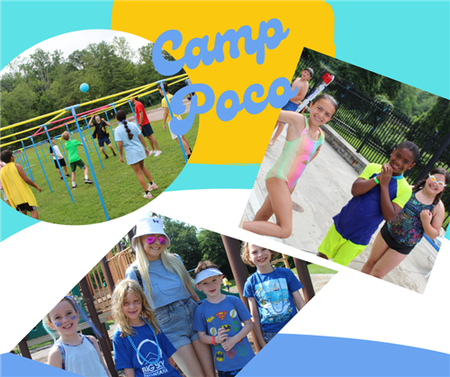 Collage of summer camp